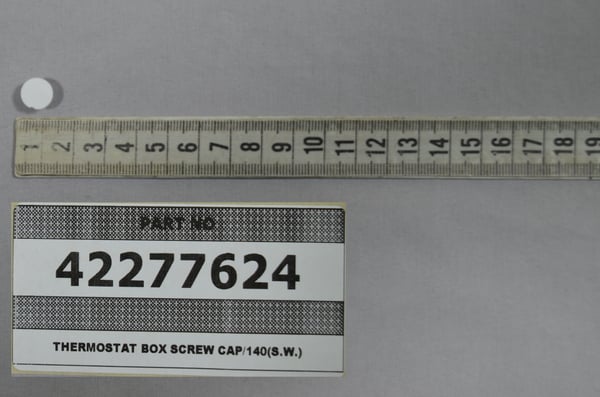 Thermostat Box Screw Cap/140 (S.W.)