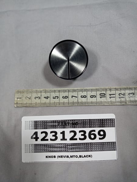 Knob (Nevis,Mto,Black)