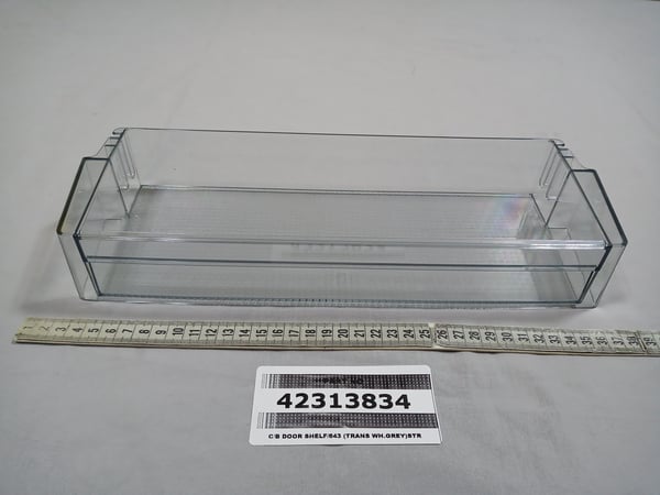 C/B Door Shelf/643 (Trans Wh.Grey) Str