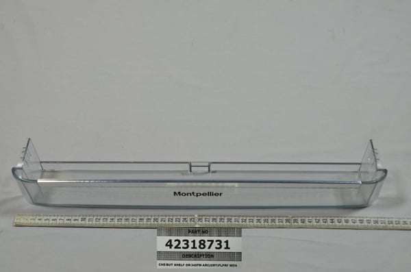 Che/But Shelf GR/340FW-Arc (Gry) Flprf Mon
