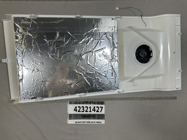 Air Duct Bott.Side GR 491 Radial