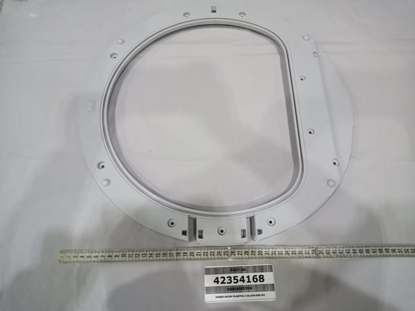 Inner Door Plastic-4 Glass/Gri-K2