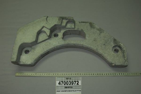 Front Concrete Weight/Slim Python 9 Kg