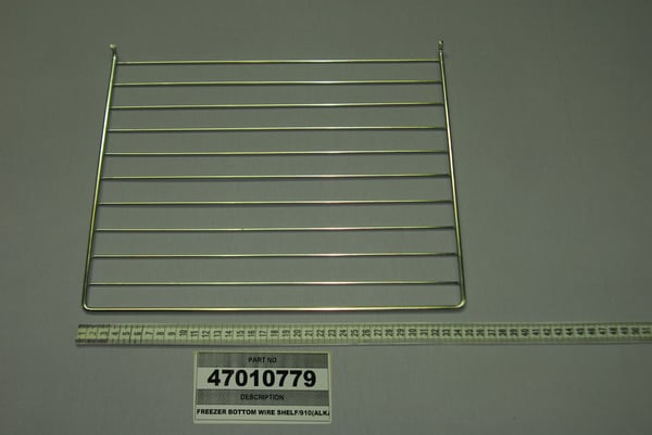 Freezer Bottom Wire Shelf/910 (Alkalzink)