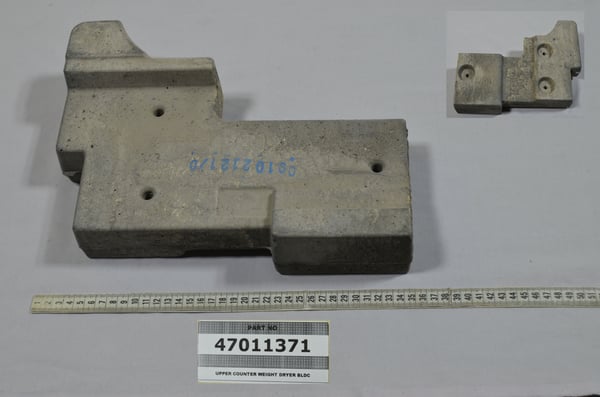 Upper Counter Weight Dryer BLDC