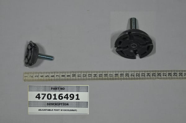 Adjustable Foot M10X35 (Gray)