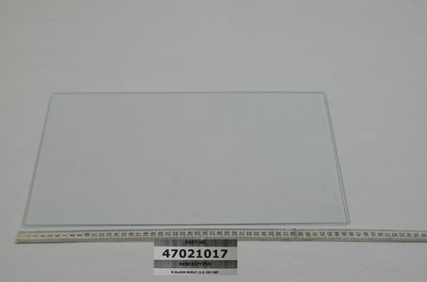 R Glass Shelf (3,2) 283 Imp