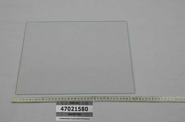 F Compartment Glass Shelf/375x302x3,2)