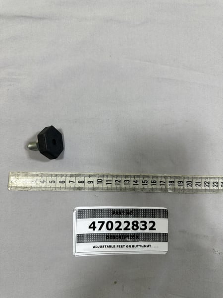 Adjustable Feet GR Butyl/Nut