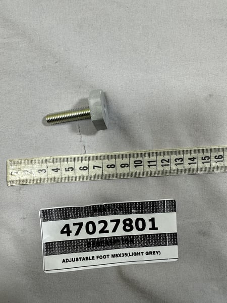 Adjustable Foot M8X35 (Light Grey)