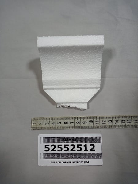Tub Top Corner Styrofoam-2