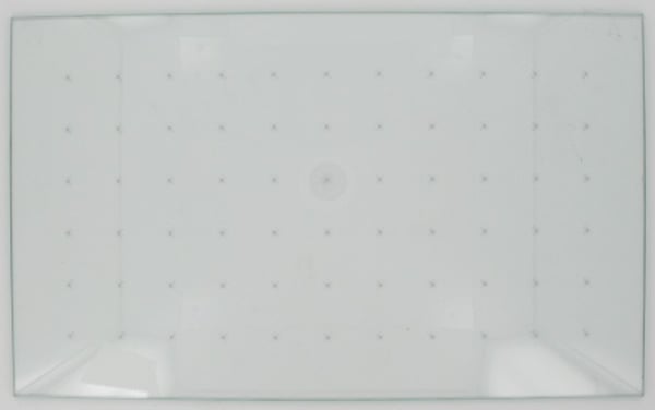 Glass Shelf Low 443X268X4 F2 NCS2500