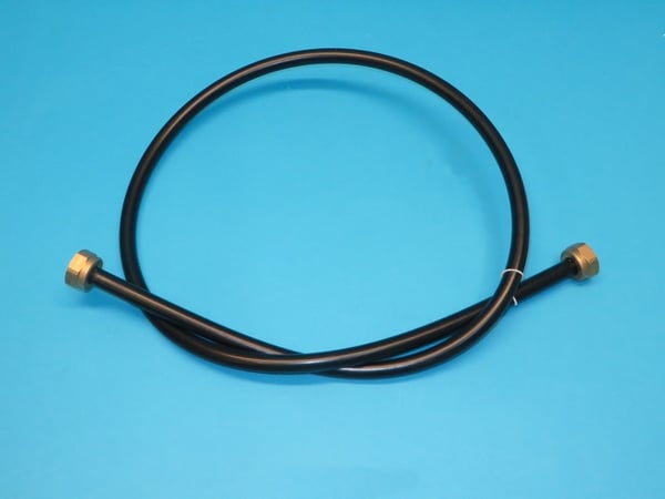 Supply Hose L1500 D15X2,5 3/4-3/4 Bk"