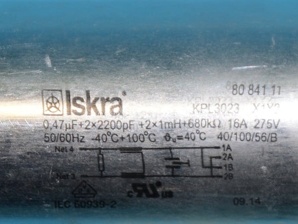Filter EMC W.Inductor Wmd.C