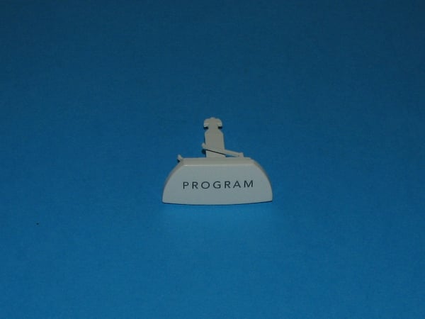 Trycknapp Program Hvid