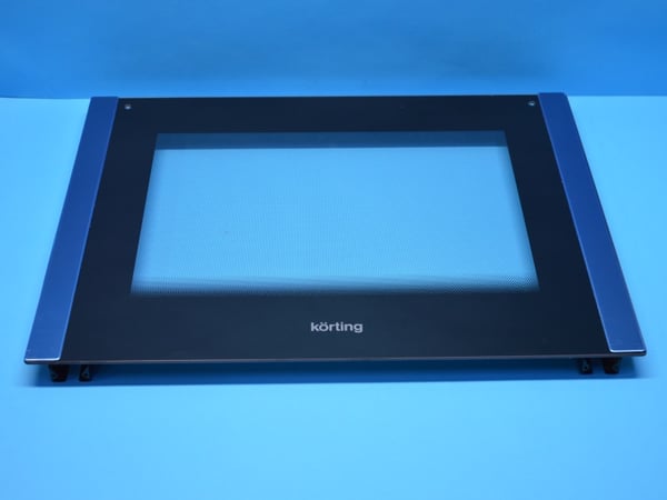Door Glass Glu NG3 6-30 9011/9006 Inox