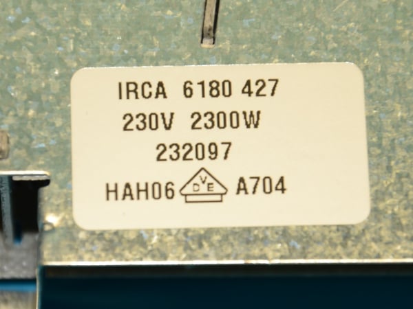 Spiral Heater 230V/2300W Sp/K Irca-mica