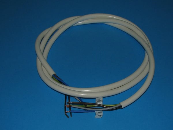 Supply Cord H05V2V2-F 5G1,5 Bk 1819"