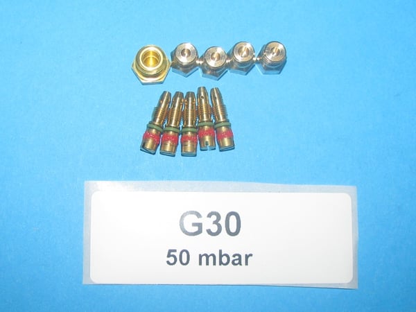 Nozzle Set 30/50 4P+GP Mor