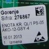 Gorenje Washing Machine Control Unit QL/1 PS-05 AKO-12-GSY-3 - Image 1