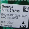 Gorenje Washing Machine Control Unit QL/1 PS-05 AKO-14-GSY-5 - Image 3