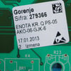 Gorenje Washing Machine Ctrl Unit Q PS-05 AKO-06-GJK-5 - Image 2