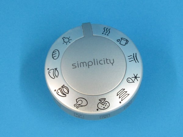 Knob GE6-40 K44PFP 012/NCS7999