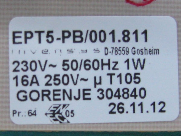 Relay Modula Ept-p