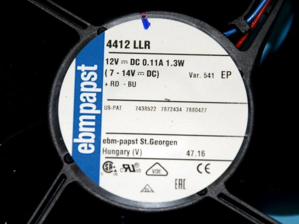 Condenser Fan Zo 4412 75A/K Assy