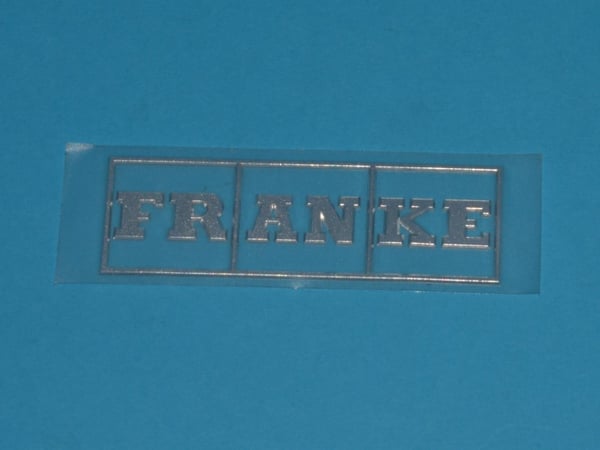 Inscription Franke