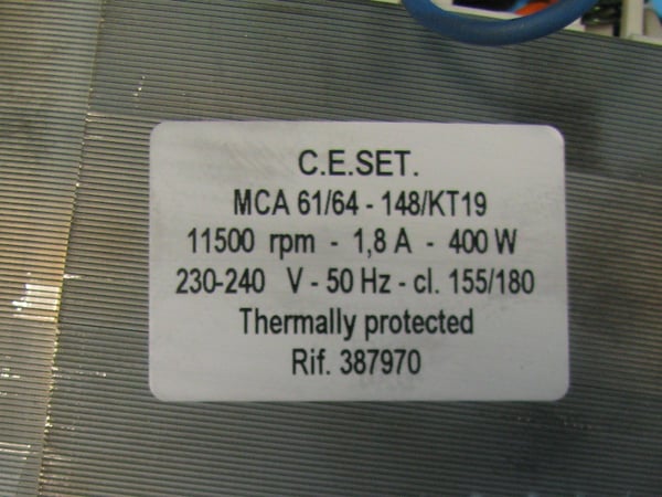Em/Univ.AC MCA61 KT19 W.Tap.F.Ca Ceset