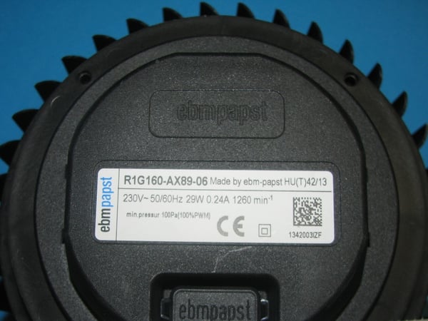 Fan Ebm Papst R1G160-AX89-05