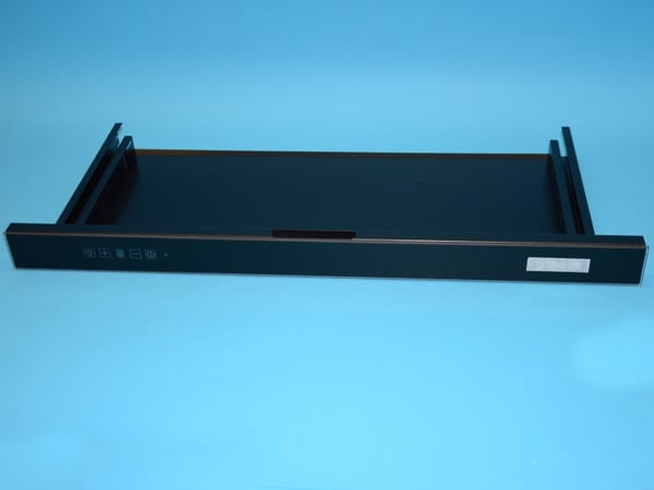 Drawer With Glass Railing Black 59