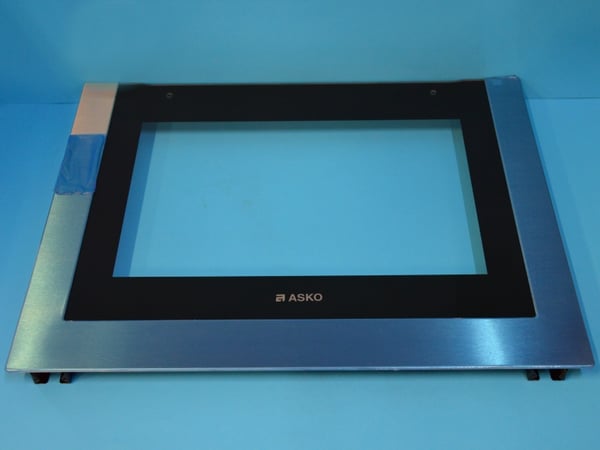 Door Glass 6-49 W.Patches Piro Asko Assy