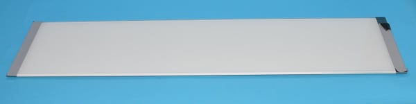 White Glass Panel, Saturn 90+ALUMINUM St"