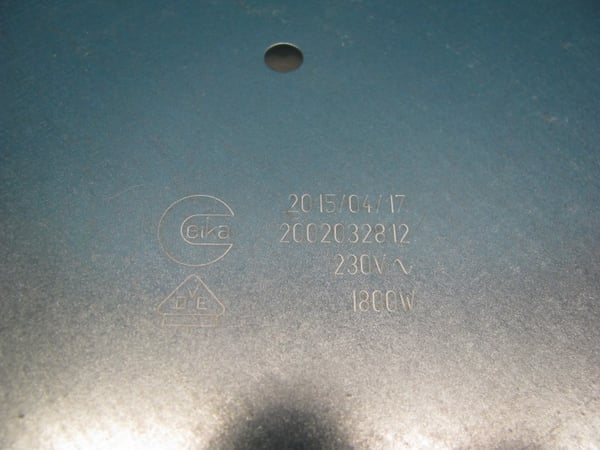 Radiant Heater 230V 1800W D179