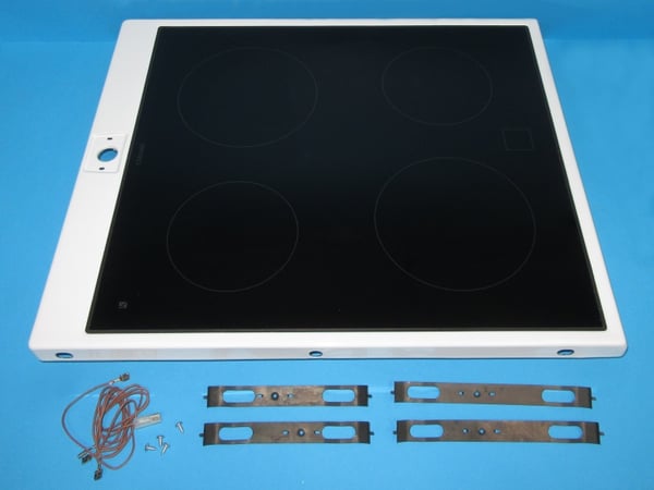 Cooktop Glassceramic 500 U/A White Ots
