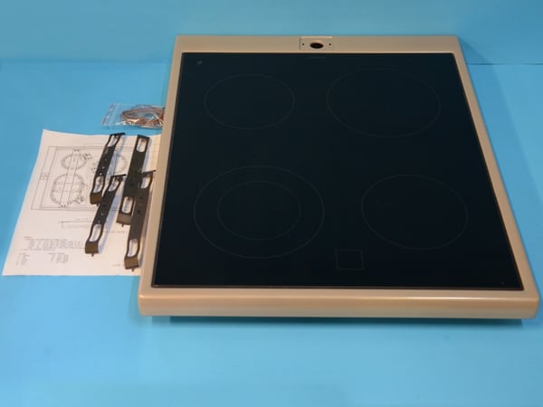 Cooktop Glassc. 500 U/A Duo Silver Ots