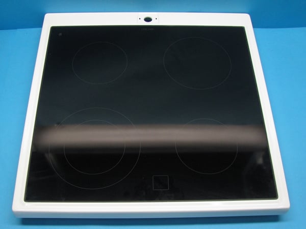 Cooktop Glassc. 600 U/A Duo White Ots
