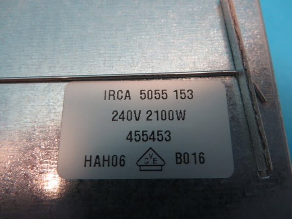 Wire Heater 240V/2100W Irca SP/O-12