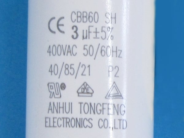 Running Capacitor 3UF/400V