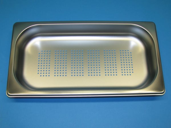 Steam Baking Pan Gn 1/3 325X175X40 Perf.