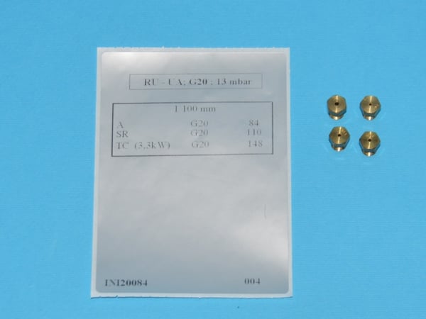 Nozzle Set G20/13MBAR