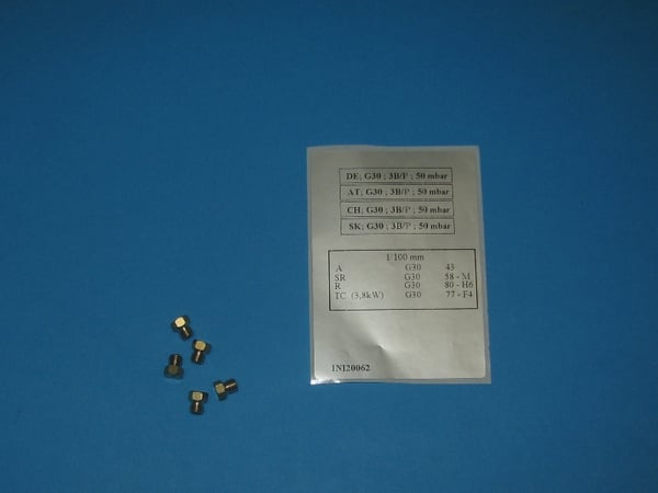 Nozzle Set G30/50MBAR