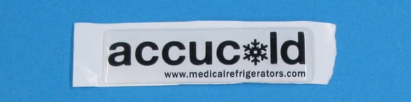 Name Plate Accucold 070/9005