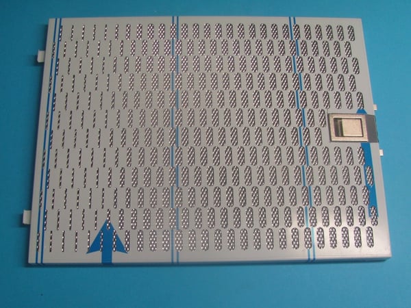 Grease Metal Filter 350X273 Mm