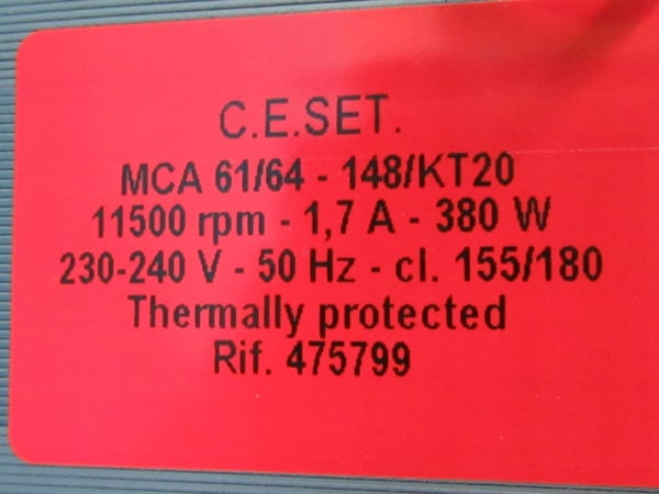 Em/Univ.AC MCA61 KT20/AL Slim Ca Ceset