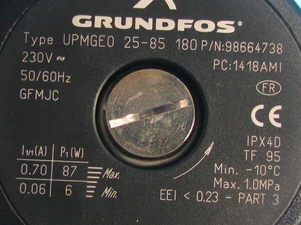 Circulation Pump Gf Upmgeo 25-85 180