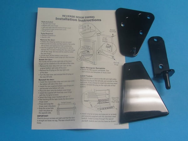 Upper Door Hinge Left Assy Service