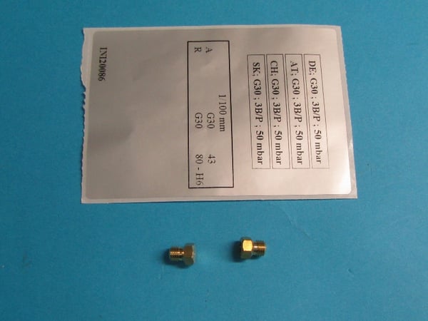 Nozzle Set G30/50MBAR